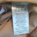 Everlane ReNew Channeled Liner Puffer Jacket Beige Size Extra Extra Small