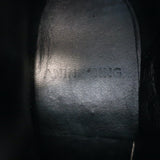 ANINE BING Charlie Gold-Studded Ankle Boots Black Leather & Suede Size 37