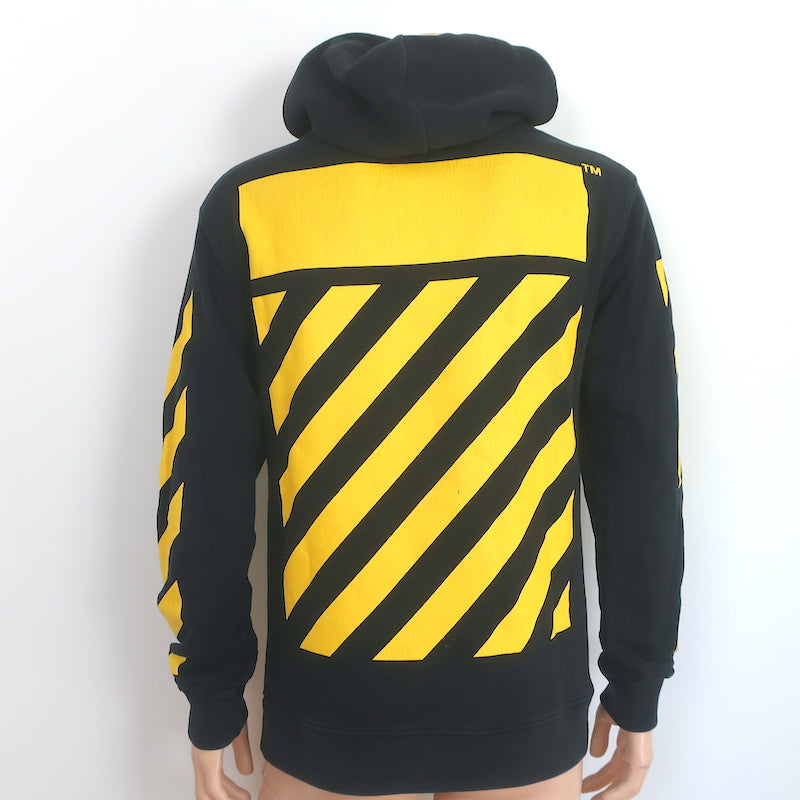 Off-White c/o Virgil Abloh Caravaggio Hoodie Sweatshirt Black Size