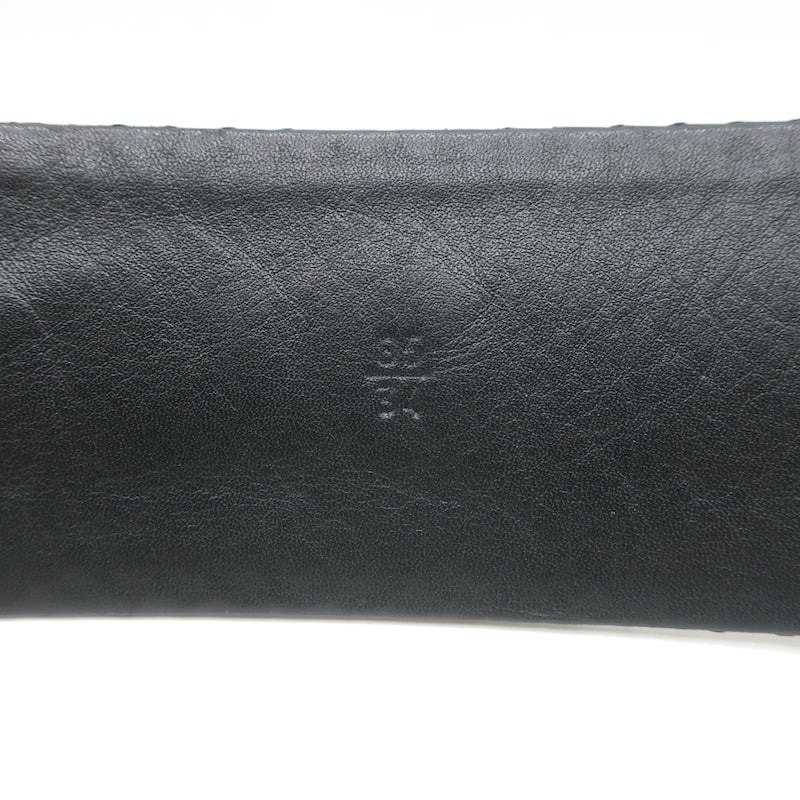 Miu Miu Snakeskin Square-Buckle Wide Belt Black Size 85 US 34