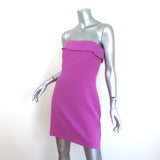 Veronica Beard Maire Strapless Mini Dress Bright Magenta Size 4 NEW