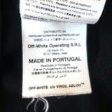 Off-White c/o Virgil Abloh Caravaggio Hoodie Sweatshirt Black Size Small
