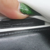 Balenciaga drapy knotted slide sandals in white leather, authentic pre-owned with visible wear