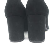 Saint Laurent Loulou Ankle Strap Pumps Black Suede Size 37.5