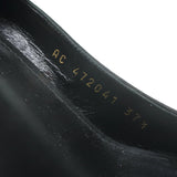 Saint Laurent Loulou Ankle Strap Pumps Black Suede Size 37.5