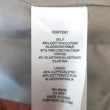 Tibi Cutout Blazer Blue Fluid Suiting Size 6 Two-Button Jacket NEW