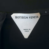 Bottega Veneta Open-Back Halter Dress Black Cotton Canvas Size 40