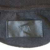 RtA La Haine Two-Tone Long Sleeve Tee White & Black Size Medium