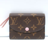 Louis Vuitton Rosalie Monogram Coin Purse Wallet Brown/Rose Ballerine