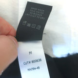 RtA La Haine Two-Tone Long Sleeve Tee White & Black Size Medium