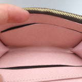 Louis Vuitton Rosalie Monogram Coin Purse Wallet Brown/Rose Ballerine