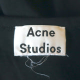 Acne Studios Tage Face Long Sleeve Tee Black Cotton Size Medium