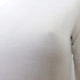 LAB Turtleneck Sweater Cream Superfine Merino Wool Size Small