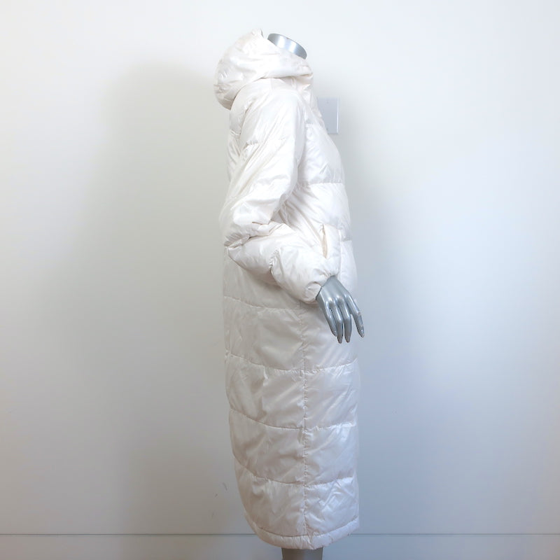 Everlane ReDown Sleeping Bag Down Puffer Coat White Size Small