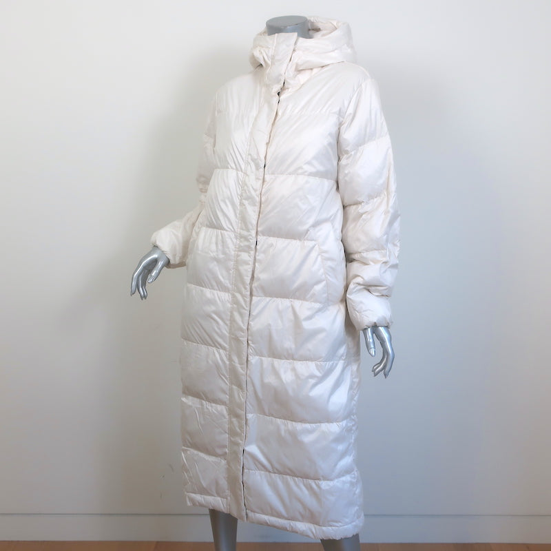 Everlane ReDown Sleeping Bag Down Puffer Coat White Size Small