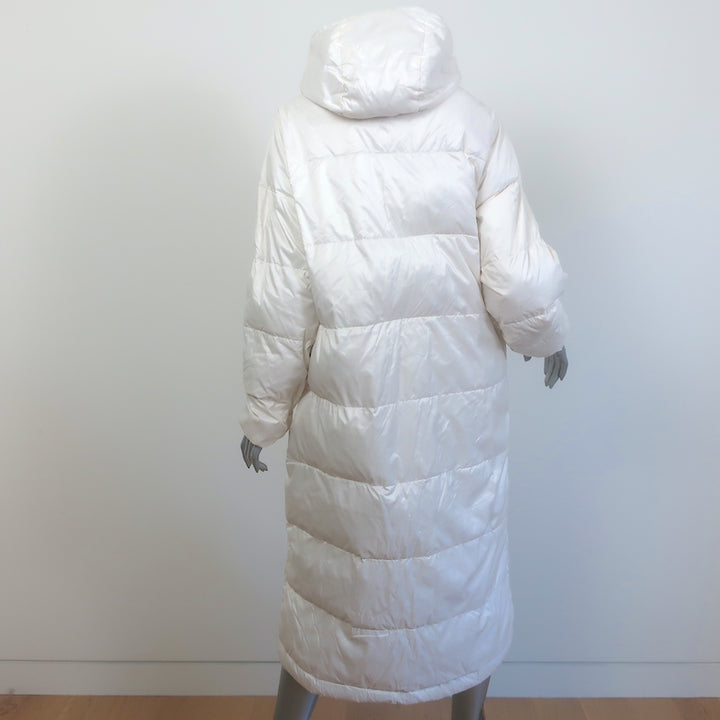 Everlane ReDown Sleeping Bag Down Puffer Coat White Size Small