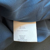 Zac Posen xo Barneys New York Gown Teal Crepe Size 6 Cap Sleeve Maxi Dress