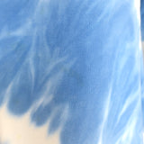 Tory Burch Tory Sport Tie Dye Hoodie Sweatshirt Blue Cotton Size Small