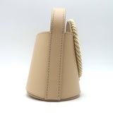 Destree Mini Gunther Passementerie Bag Beige Leather Chain-Strap Crossbody NEW