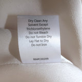 La Ligne Celeste Patchwork Midi Dress Ivory Cotton-Hemp Size Small