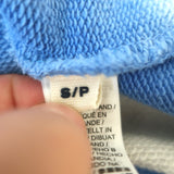 Tory Burch Tory Sport Tie Dye Hoodie Sweatshirt Blue Cotton Size Small