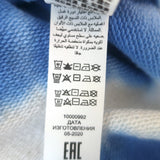 Tory Burch Tory Sport Tie Dye Hoodie Sweatshirt Blue Cotton Size Small