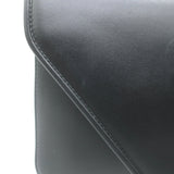 Bottega Veneta Mount Chain-Strap Small Envelope Bag Black Leather Crossbody