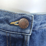 Prada Wide Leg Jeans Medium Wash Denim Size 28