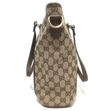 Gucci GG Supreme Medium Joy Tote Brown Monogram Canvas Crossbody Bag