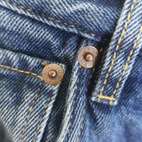 Prada Wide Leg Jeans Medium Wash Denim Size 28