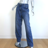 Prada Wide Leg Jeans Medium Wash Denim Size 28