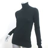 LAB Turtleneck Sweater Black Superfine Merino Wool Size Small