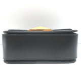 Jimmy Choo Diamond Top Handle Bag Black Box Calf Leather Small Crossbody NEW