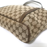 Gucci GG Supreme Medium Joy Tote Brown Monogram Canvas Crossbody Bag
