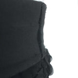 Maje Josino Flower-Embellished Tulle Maxi Skirt Black Size 34