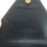 Bottega Veneta Mount Chain-Strap Small Envelope Bag Black Leather Crossbody