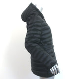 Moncler Oredon Belted Short Down Parka Black Size 3 Hooded Puffer Jacket