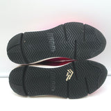 Golden Goose running sole glitter-heel sneakers in fuchsia suede, authentic pre-owned women's size 37