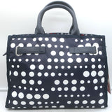 LeSportsac x Libertine Johnny Go Lightly Large Top-Handle Bag Navy Geometric NEW