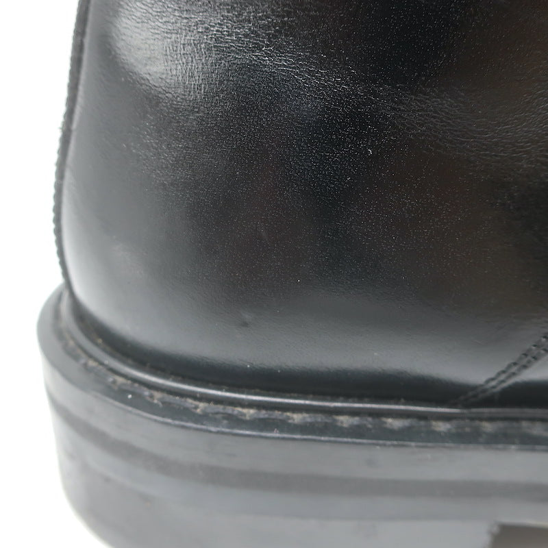 Saint Laurent William Double-Laced Combat Boots Black Leather Size 37