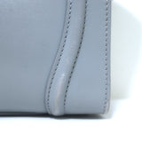 Celine Mini Luggage Tote Antique Blue Leather