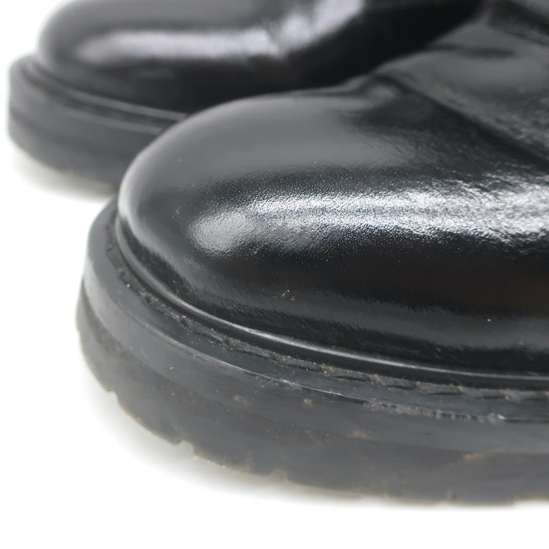 Saint Laurent William Double-Laced Combat Boots Black Leather Size 37