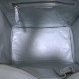 Celine Mini Luggage Tote Antique Blue Leather