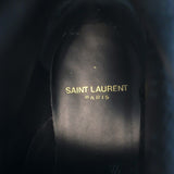 Saint Laurent William Double-Laced Combat Boots Black Leather Size 37