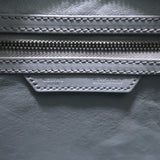 Celine Mini Luggage Tote Antique Blue Leather