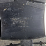 Saint Laurent William Double-Laced Combat Boots Black Leather Size 37