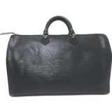 Louis Vuitton Speedy 40 Bag Black Epi Leather Extra Large Duffle