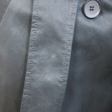 Everlane The Modern Trench Coat Black Cotton Size Small