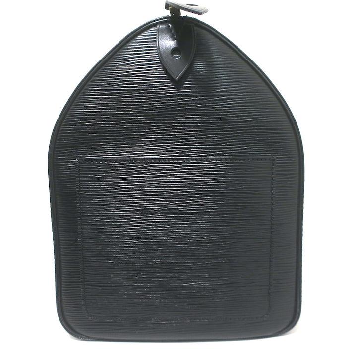 Louis Vuitton Speedy 40 Bag Black Epi Leather Extra Large Duffle