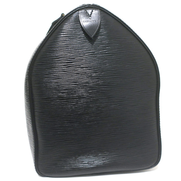 Louis Vuitton Speedy 40 Bag Black Epi Leather Extra Large Duffle